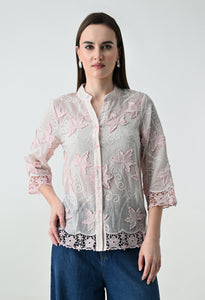 Floral Applique Shirt