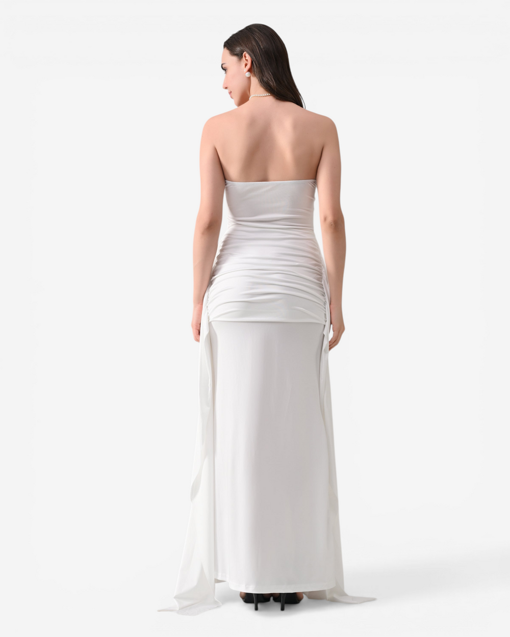 Sweetheart Neck Maxi Dress