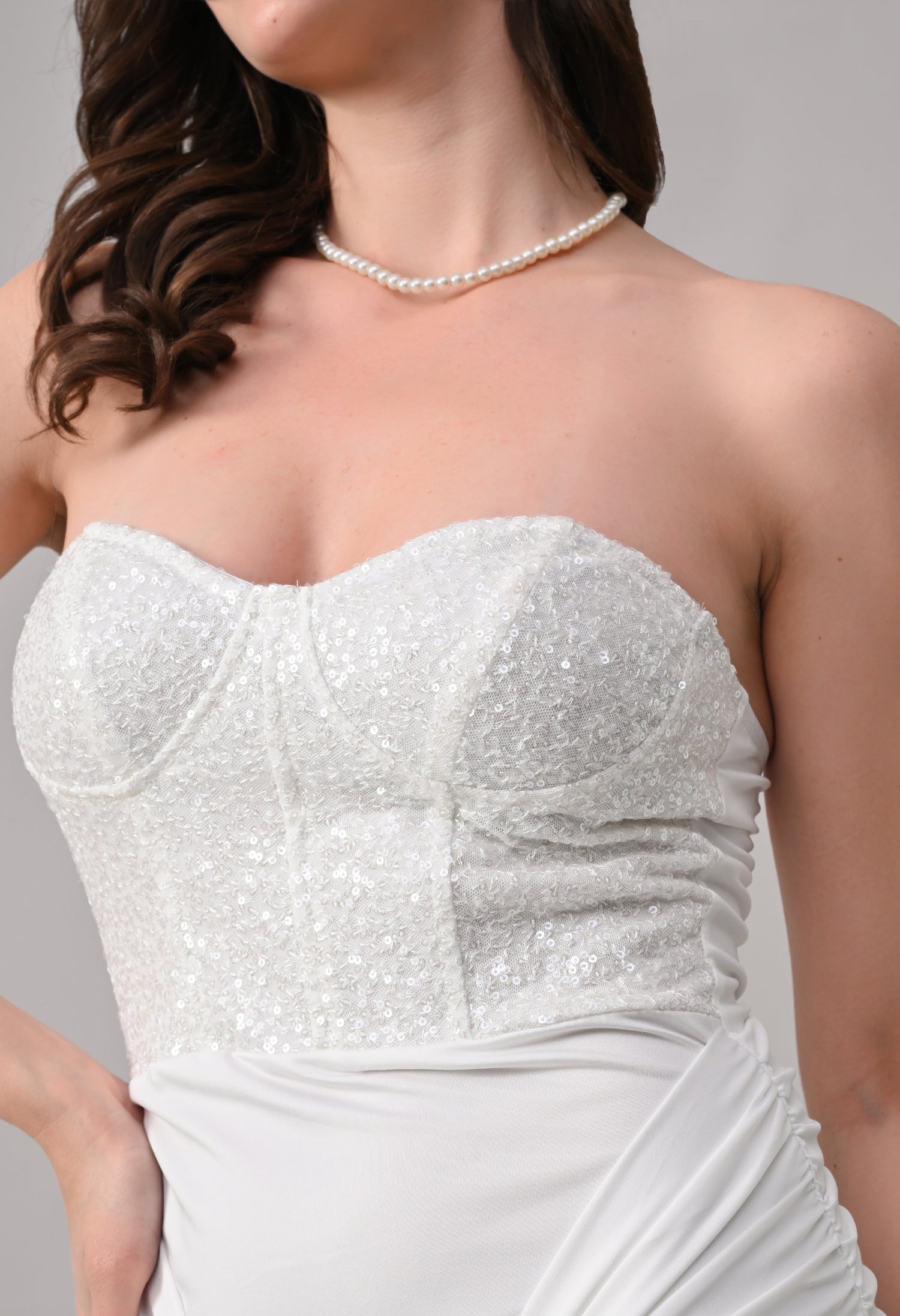 Sweetheart Neck Maxi Dress