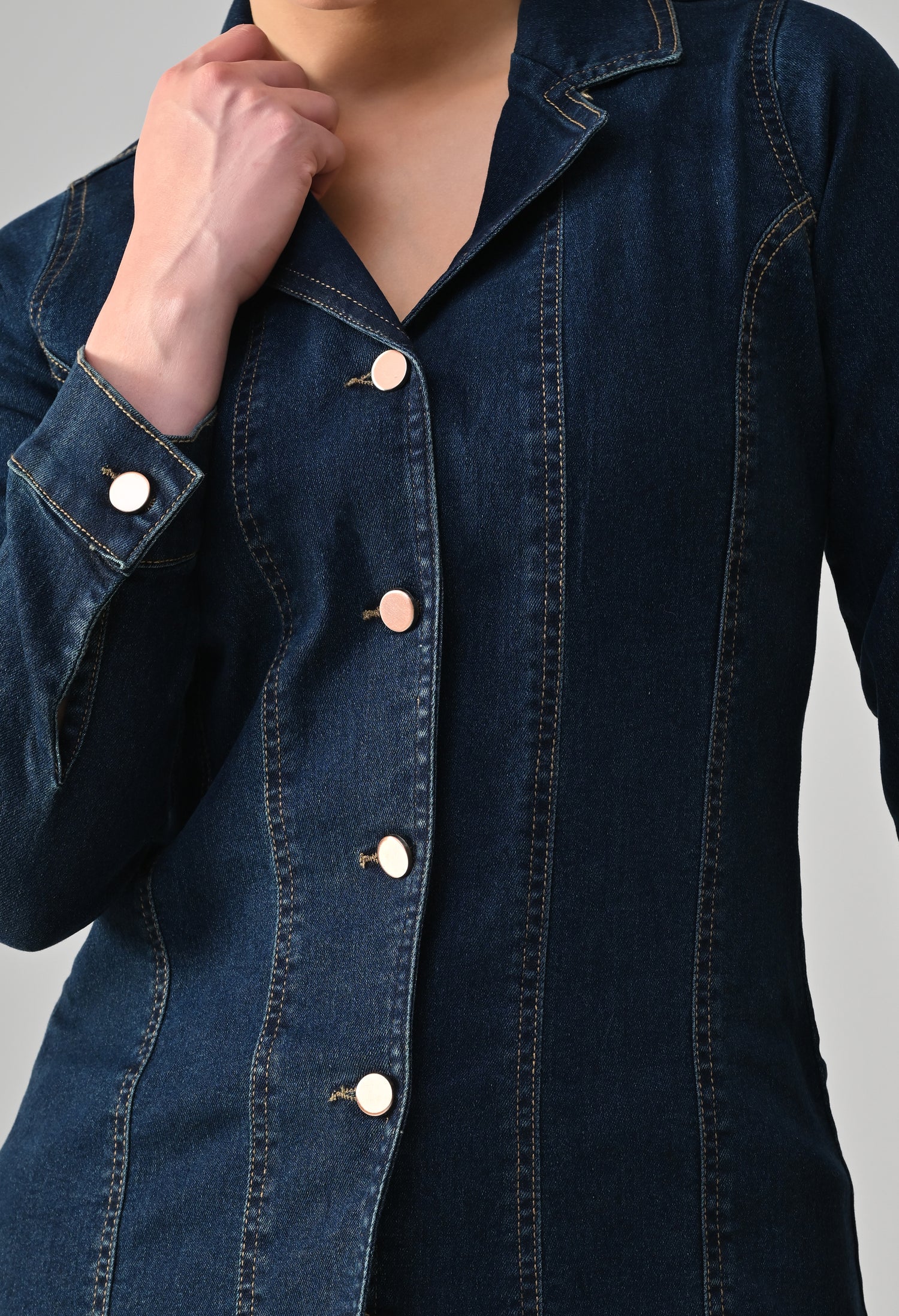 Notch &amp; Flare Denim Set