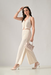 Backless Halter Jumpsuit