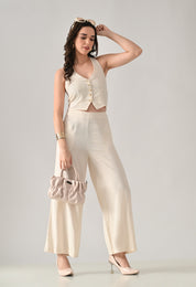 Backless Halter Jumpsuit