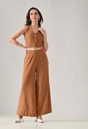 Backless Halter Jumpsuit