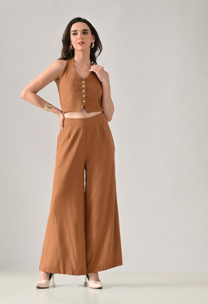Backless Halter Jumpsuit