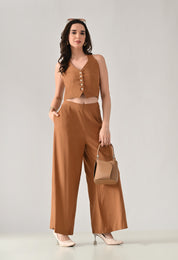 Backless Halter Jumpsuit