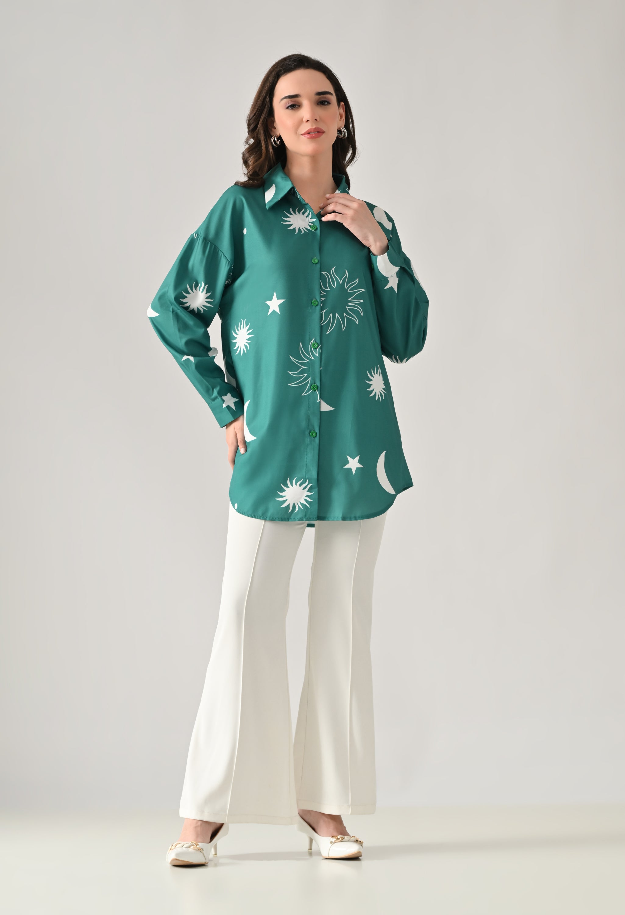 Printed Tunic Shirt
