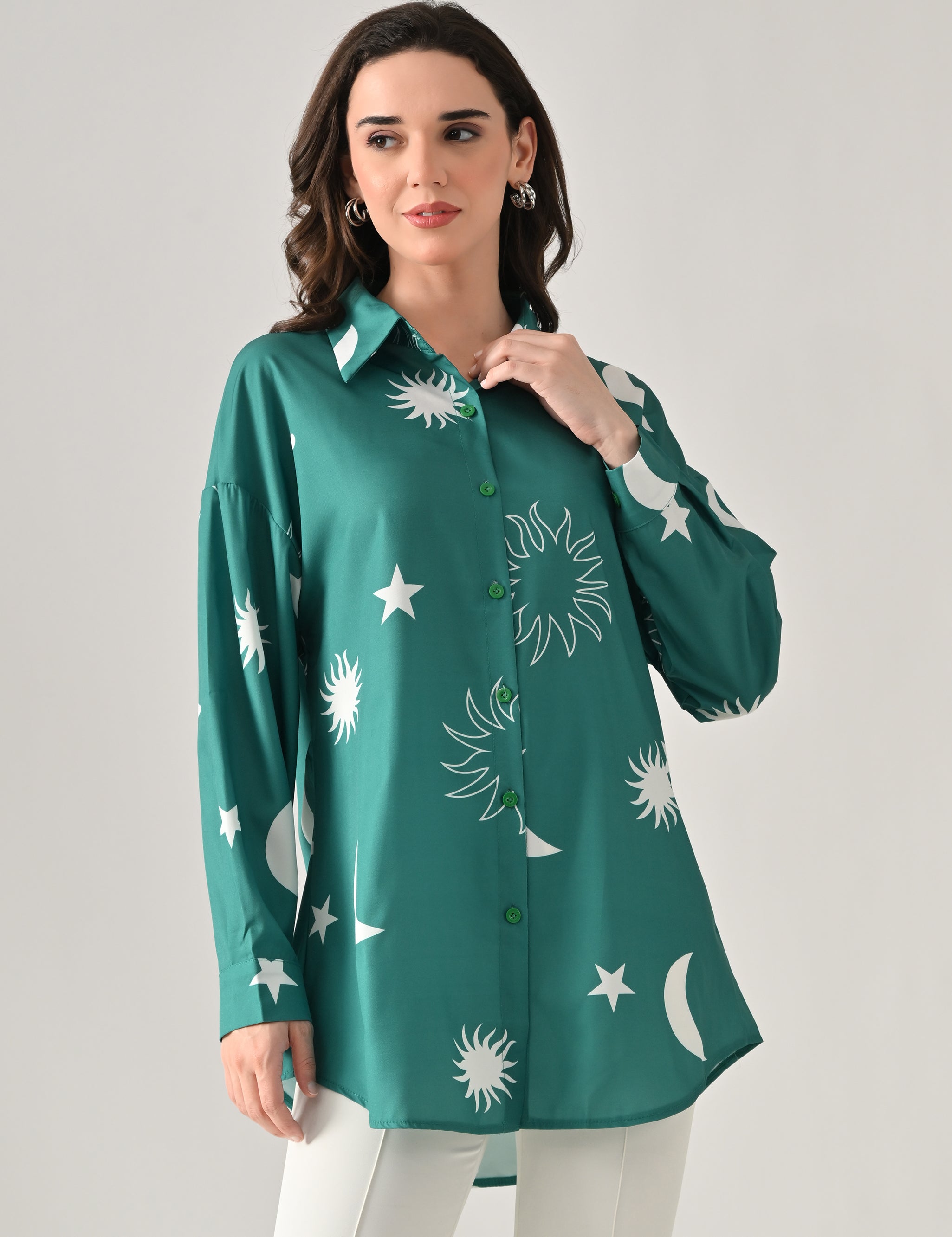 Printed Tunic Shirt