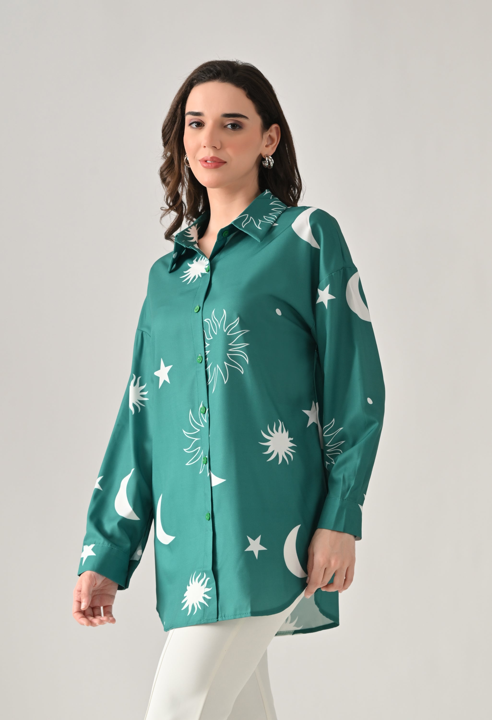 Printed Tunic Shirt