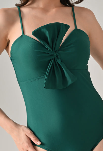 Palm Knot Monokini With Sarong