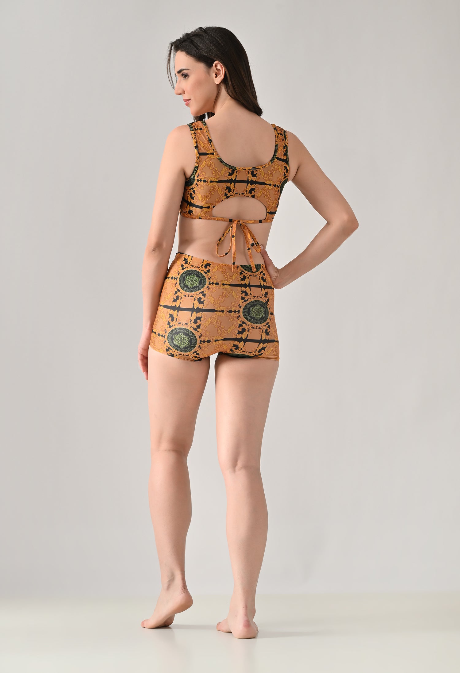 Baroque Two-Piece Swimsuit