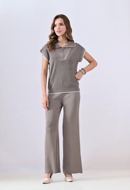 Threadline Knit Two-Piece Set