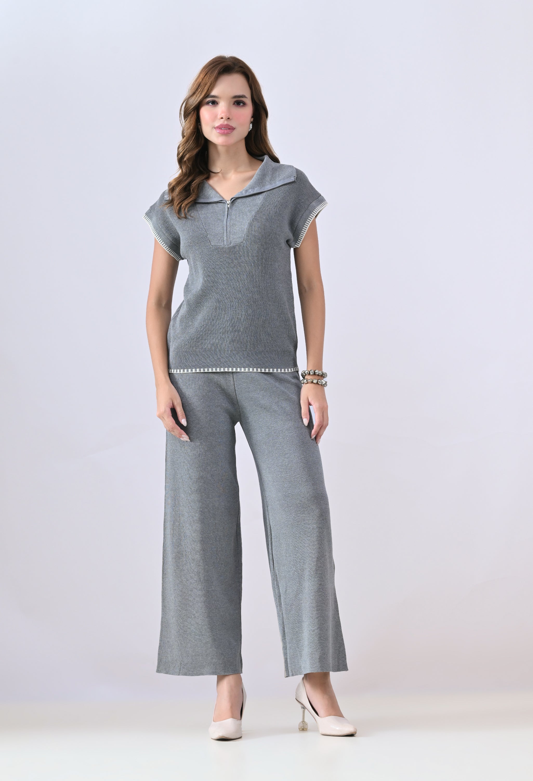 Threadline Knit Two-Piece Set