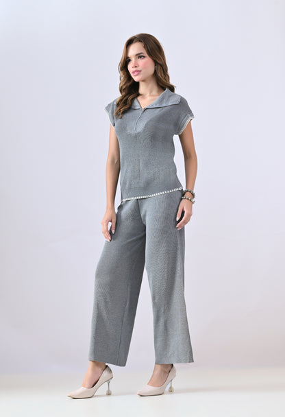 Threadline Knit Two-Piece Set