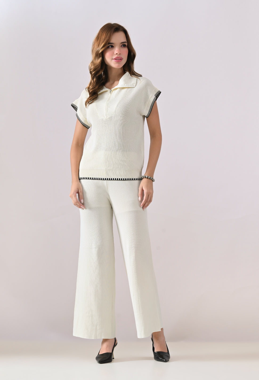 Threadline Knit Two-Piece Set