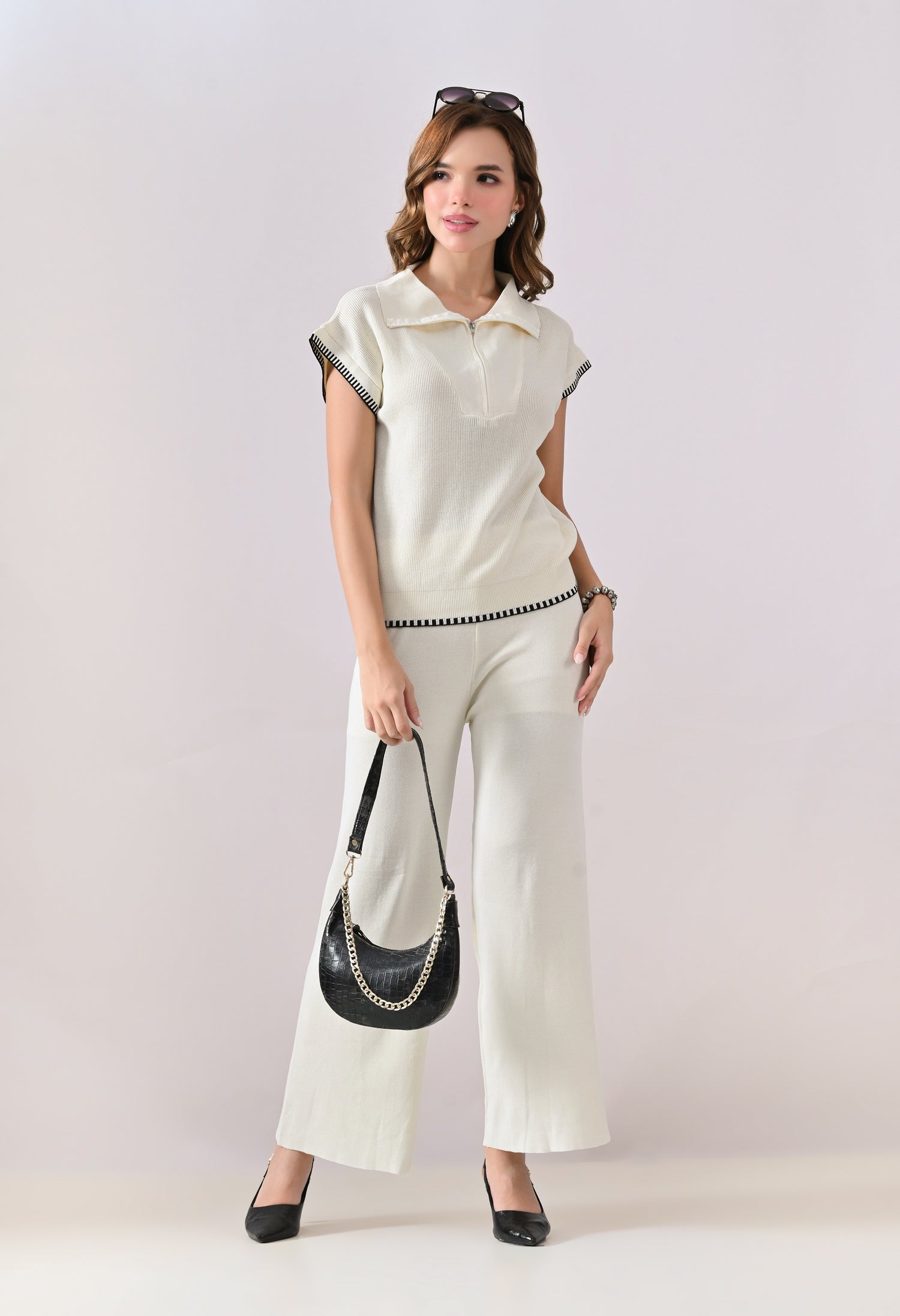 Threadline Knit Two-Piece Set