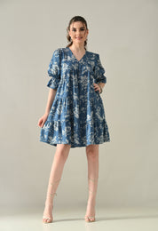 Floral Drift Dress