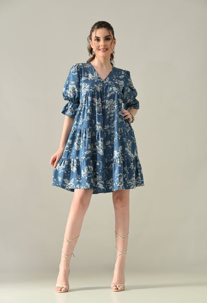 Floral Drift Dress