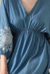 Blue Bloom Dress