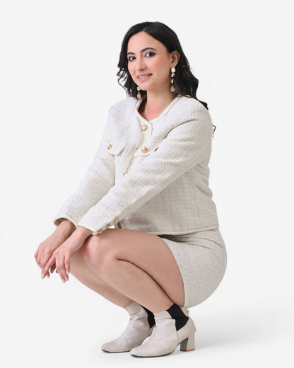 Maison Cozy Tweed Jacket