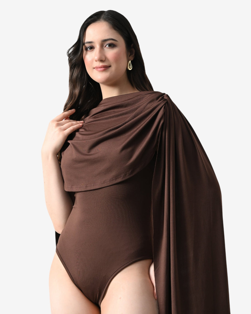 Cowl Neck Bodysuit