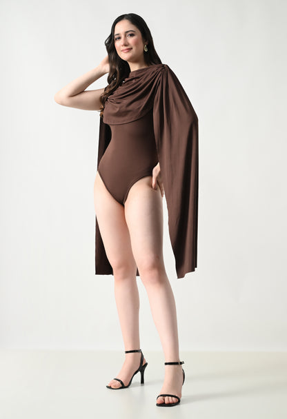 Cowl Neck Bodysuit