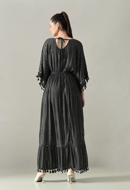 Seafoam Mirage Kaftan Maxi Dress