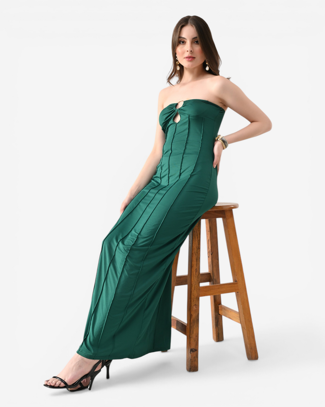 Panelled Bodycon Tube Dress