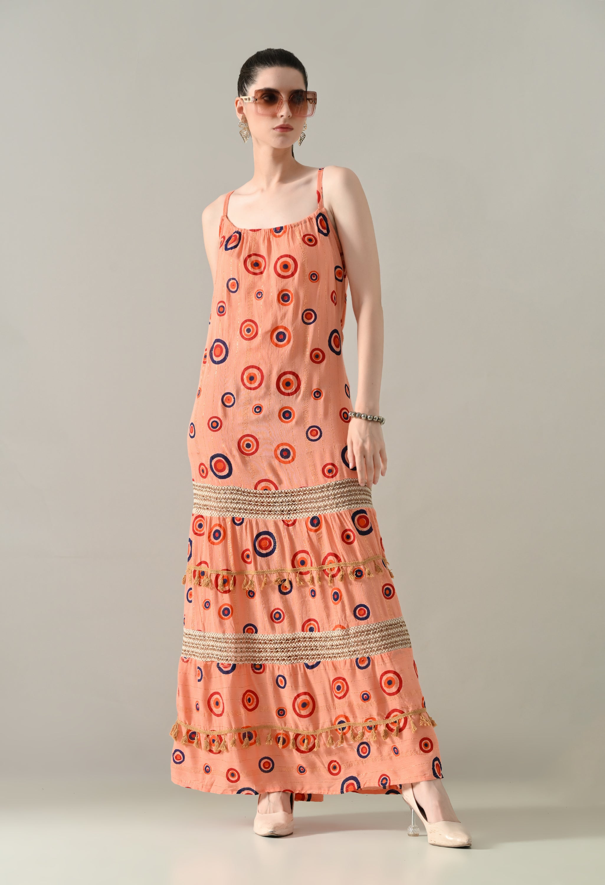 Sunset Rhythm Maxi Dress