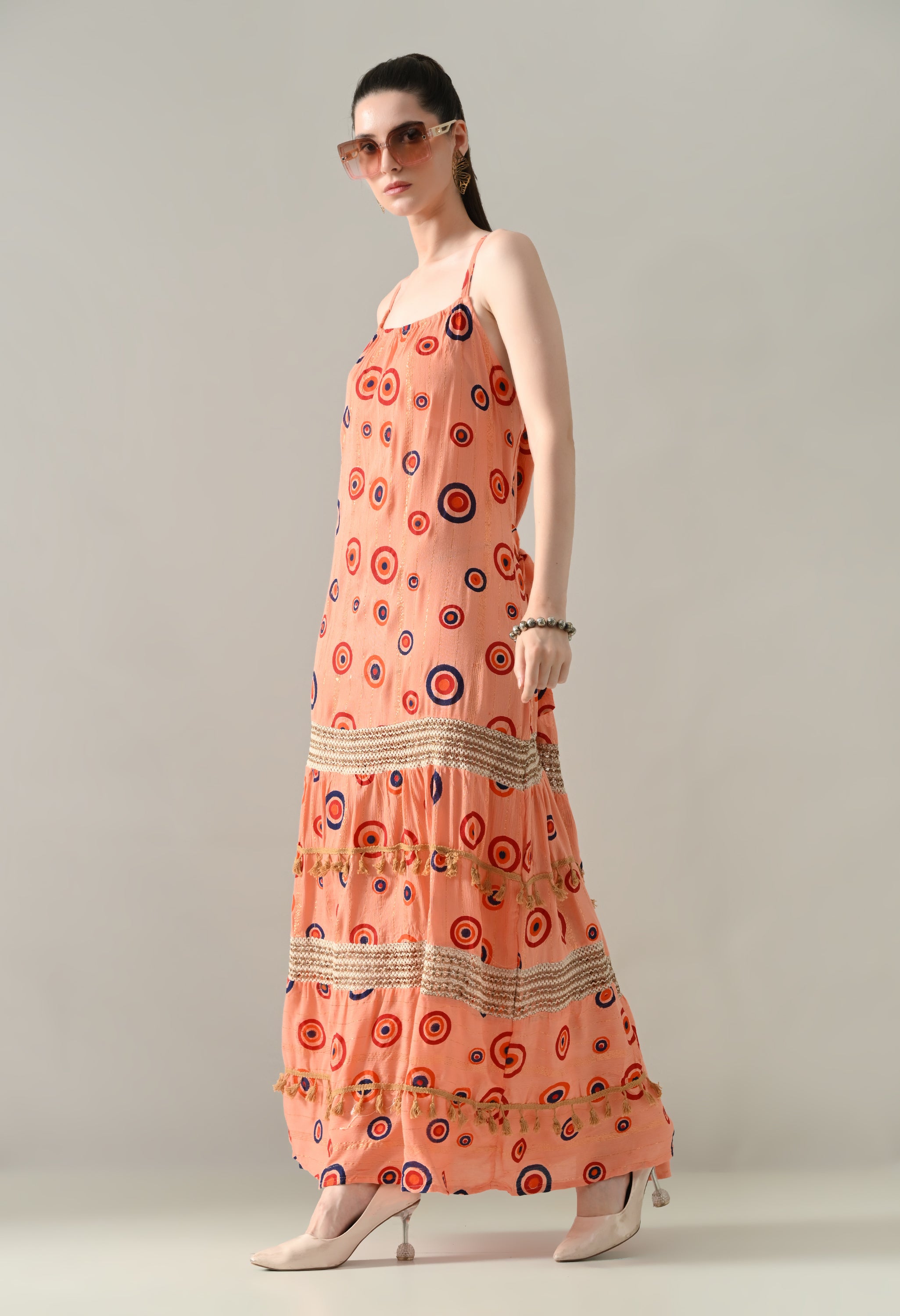 Sunset Rhythm Maxi Dress