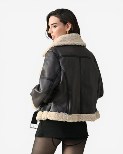 Shearling Leather Jacket