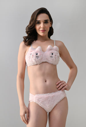 Cute Kitty Lingerie Set
