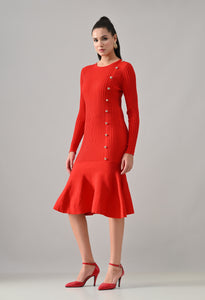 Celene Bodycon Rib Knit Dress