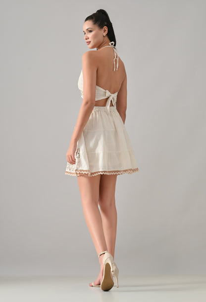 Schiffli Lace Co-ord Set