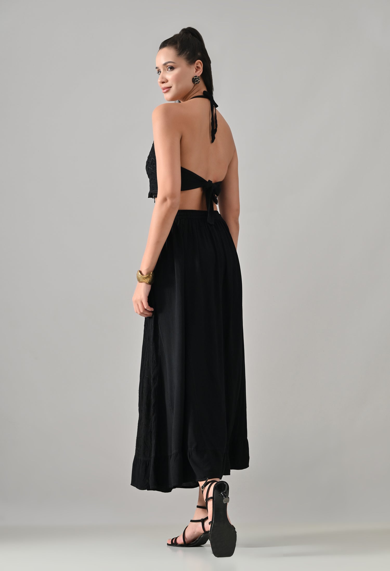 Boho Embroidered Co-ord Set