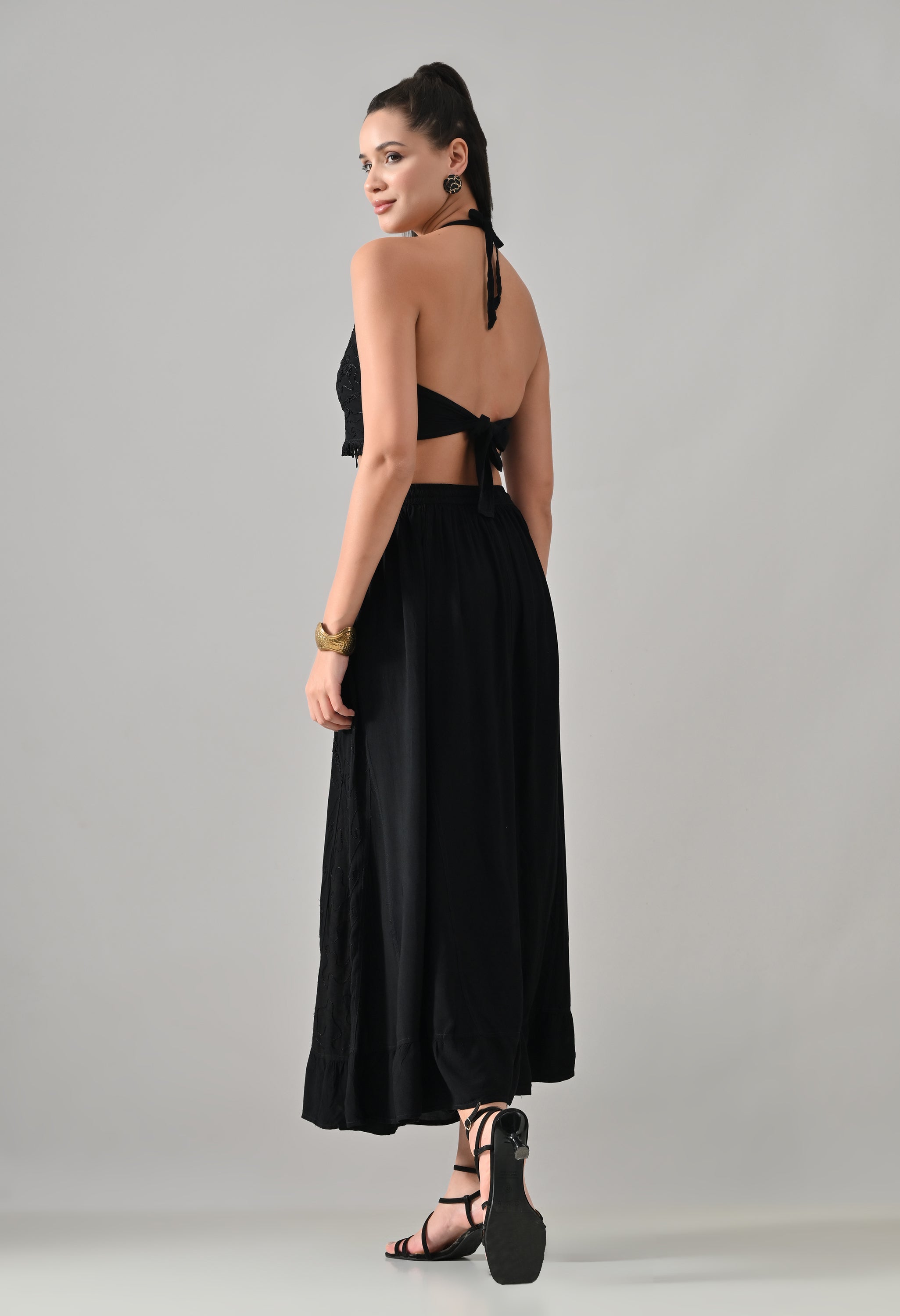 Boho Embroidered Co-ord Set