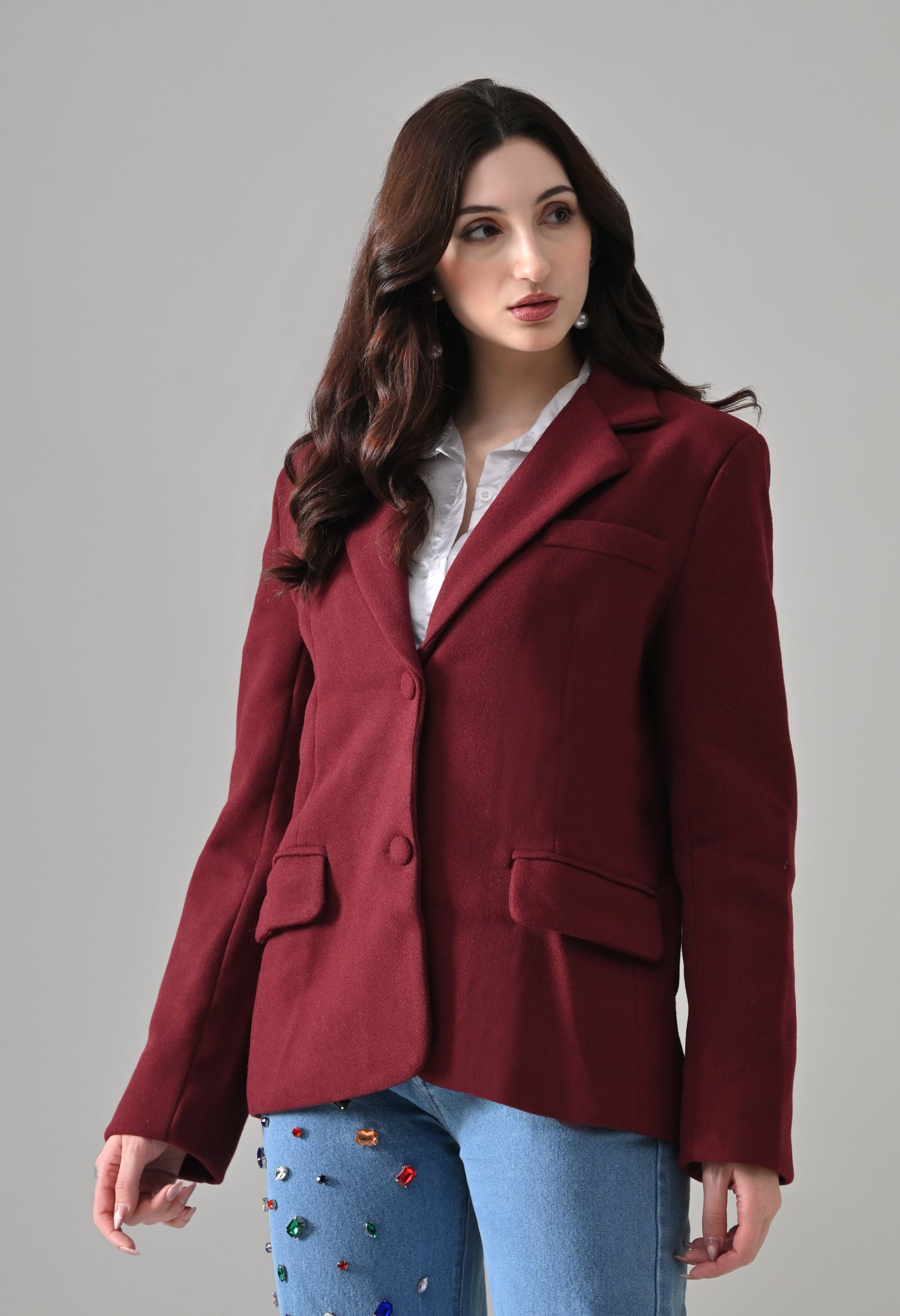 Heritage Blazer With Muffler