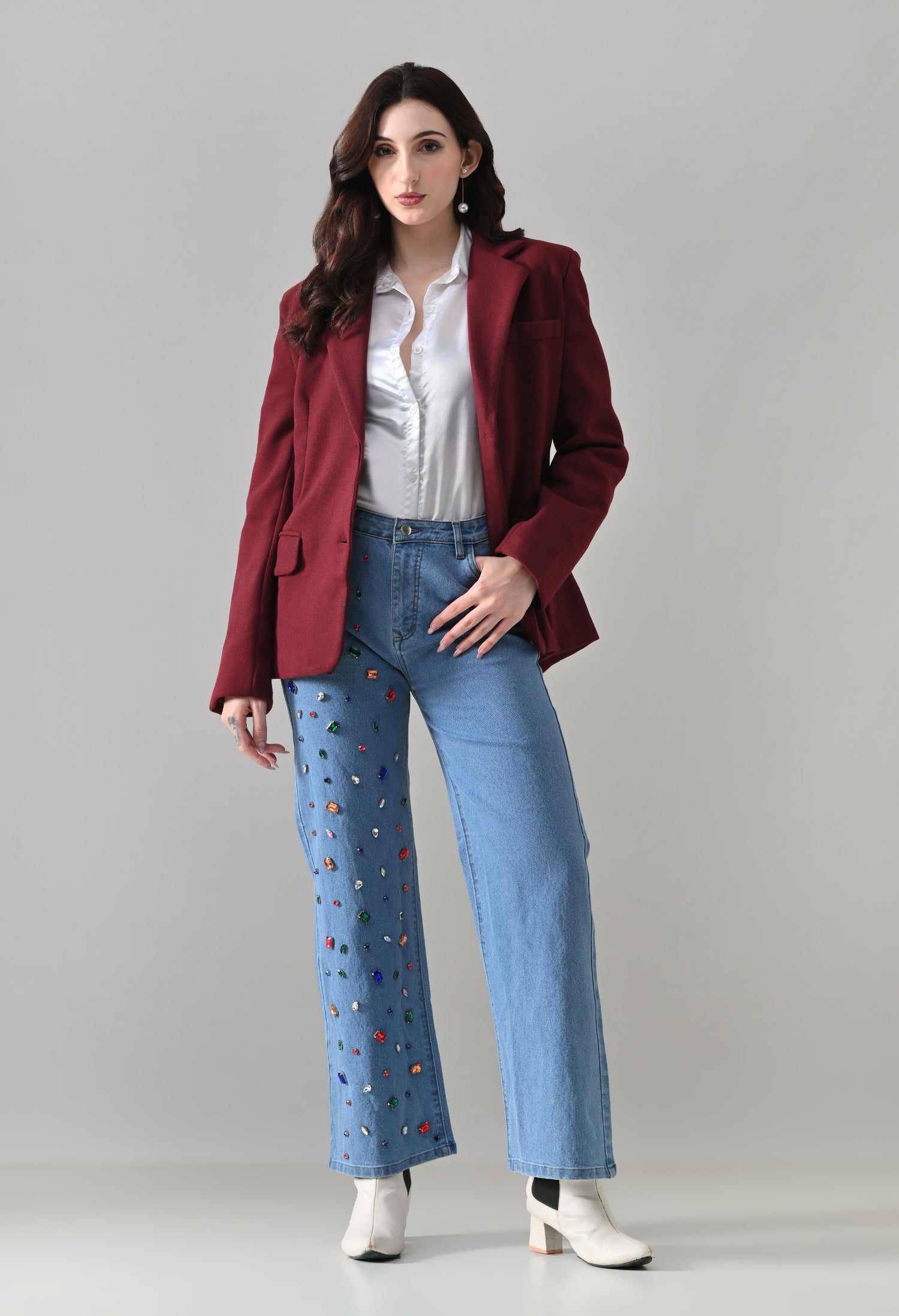 Heritage Blazer With Muffler