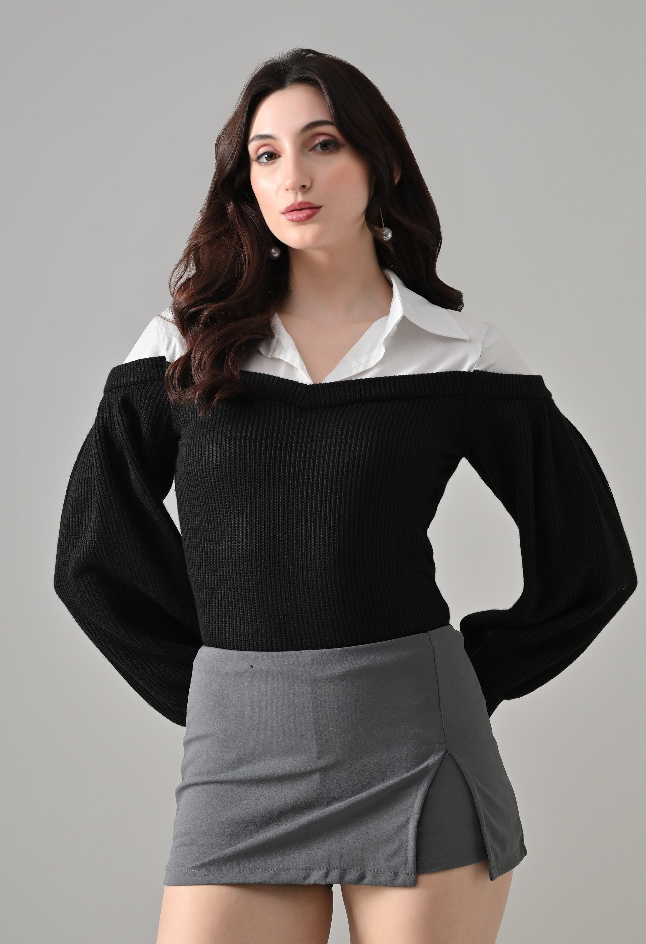 Collar Couture Sweater