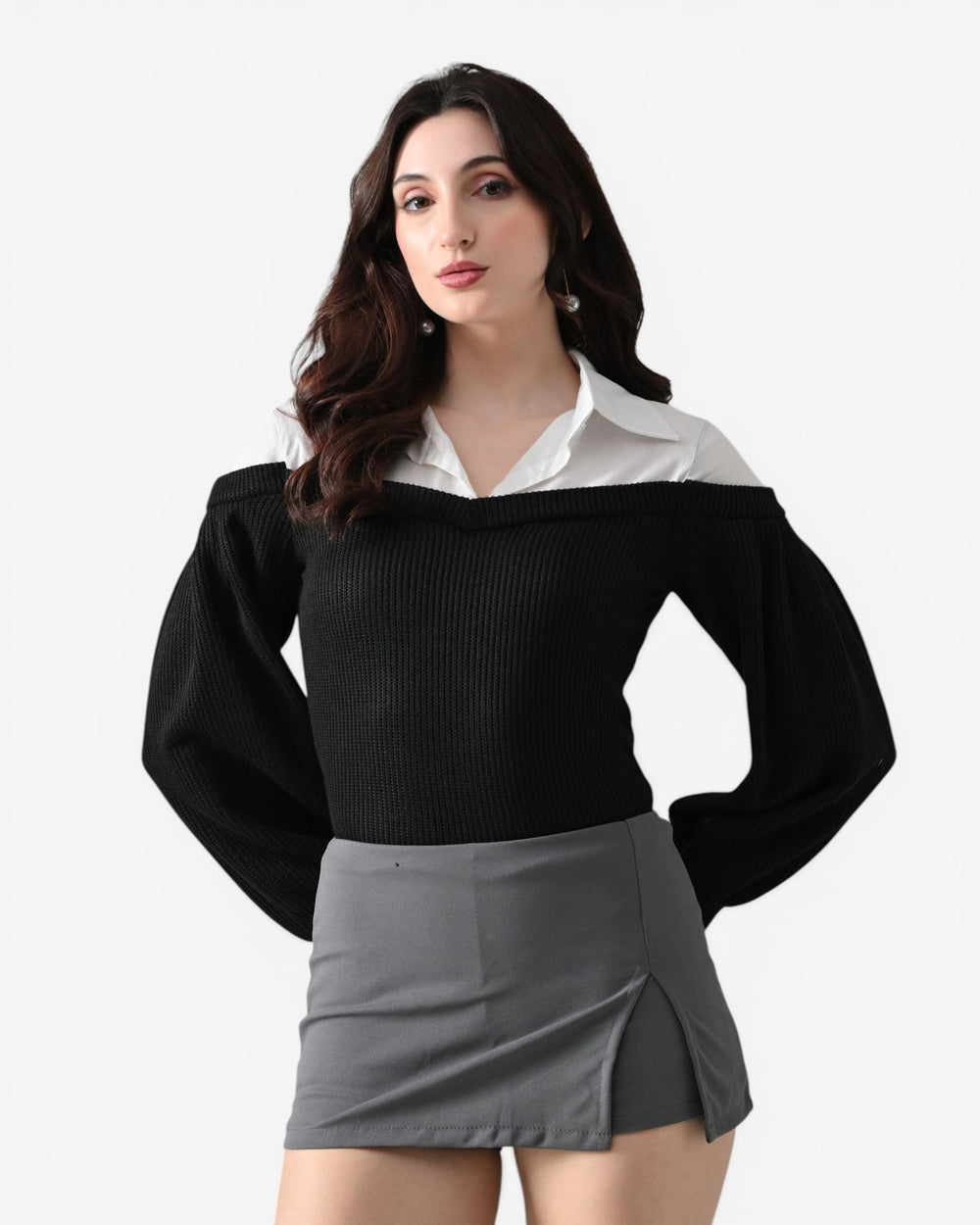 Collar Couture Sweater