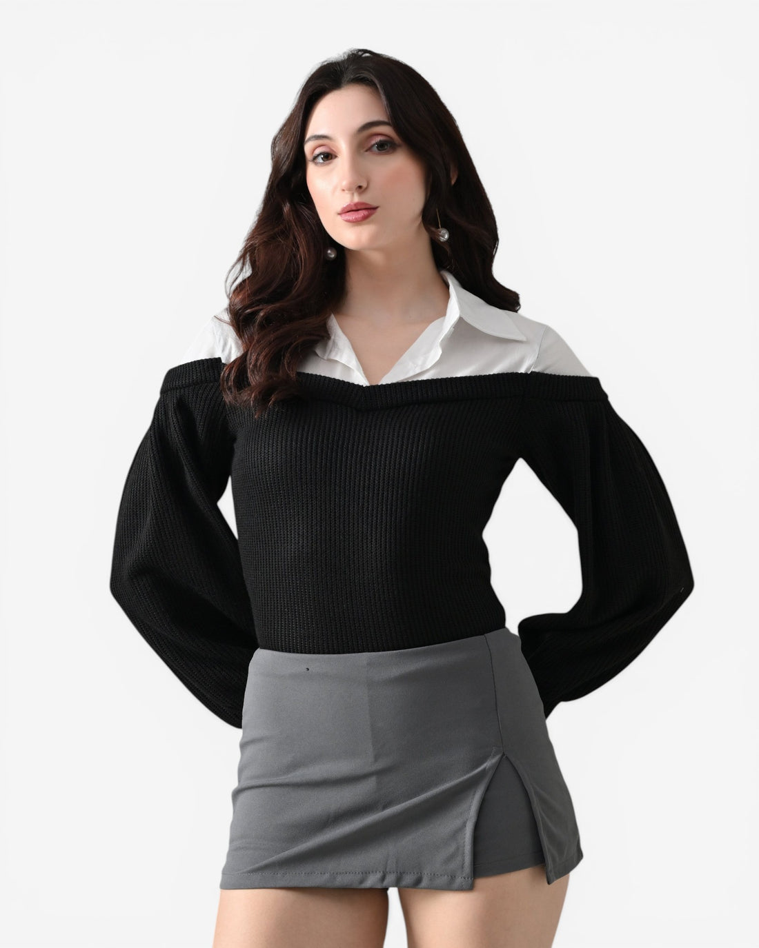 Collar Couture Sweater