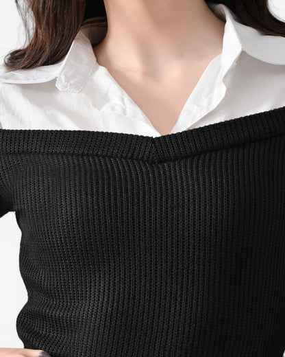 Collar Couture Sweater