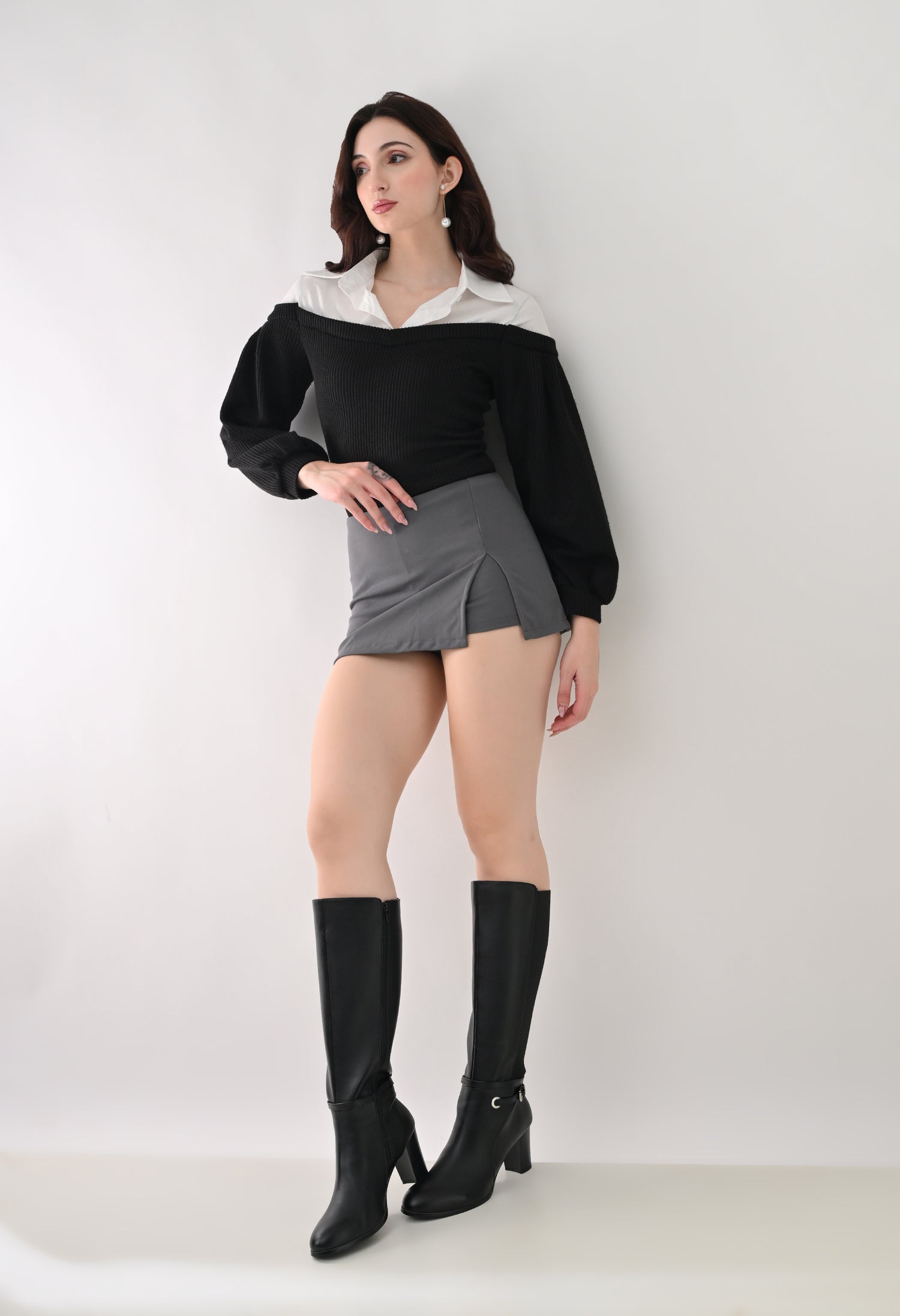 Collar Couture Sweater