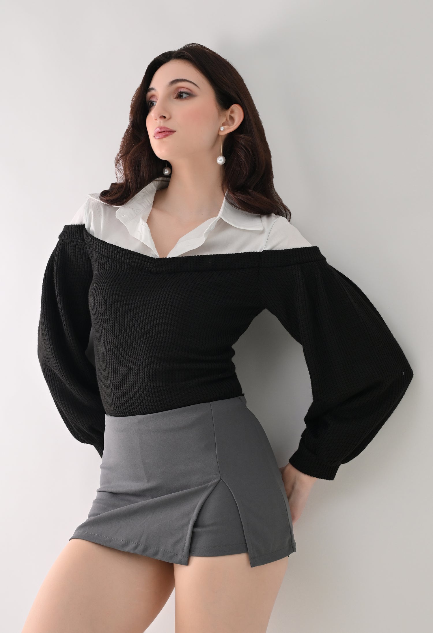 Collar Couture Sweater