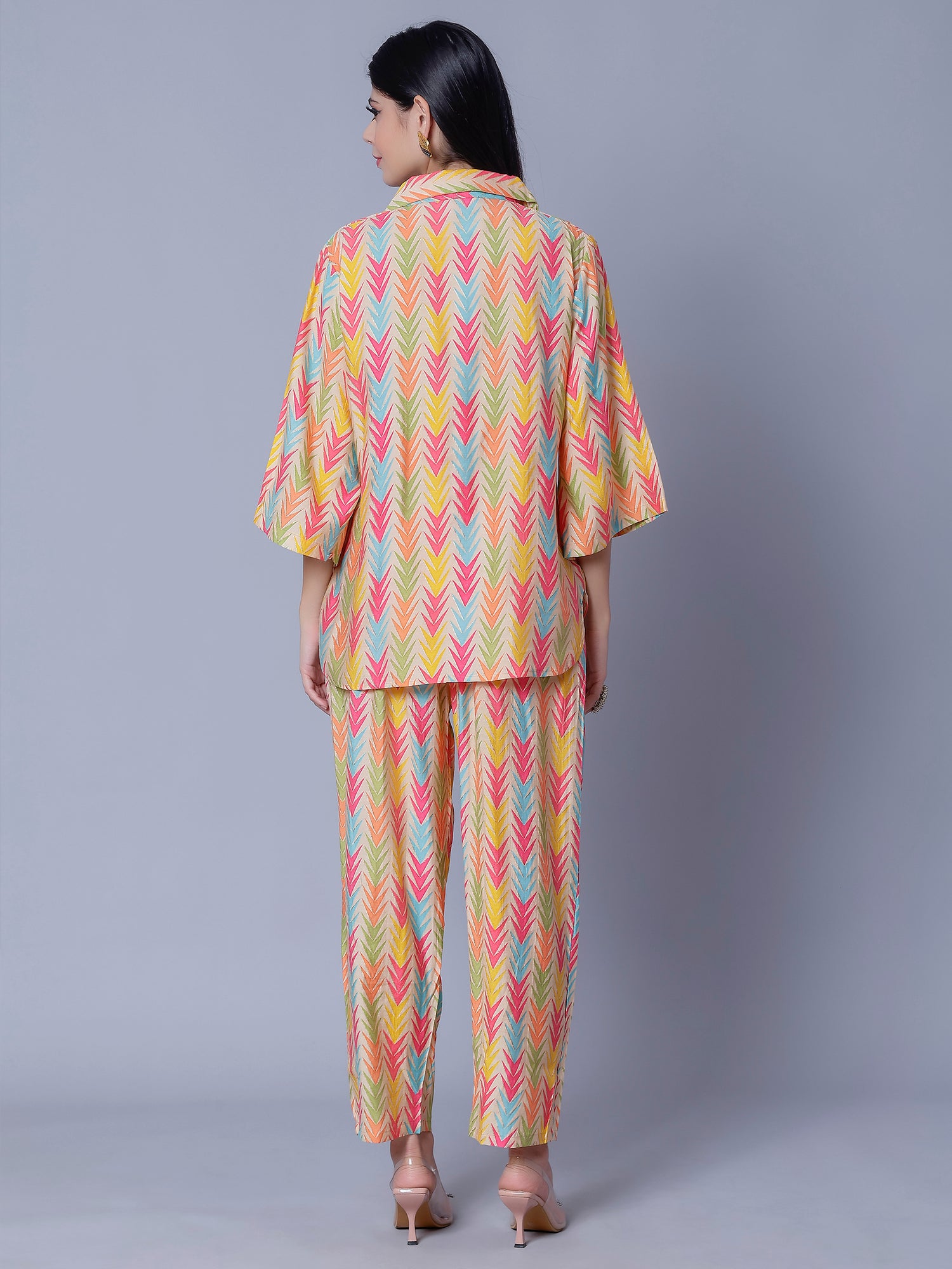 Multicolor Two-Piece Set