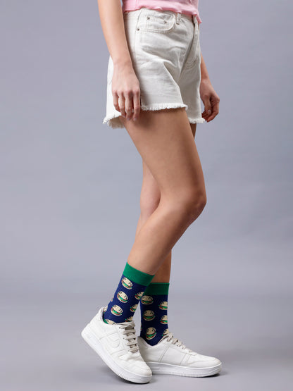 Cotton Printed Socks