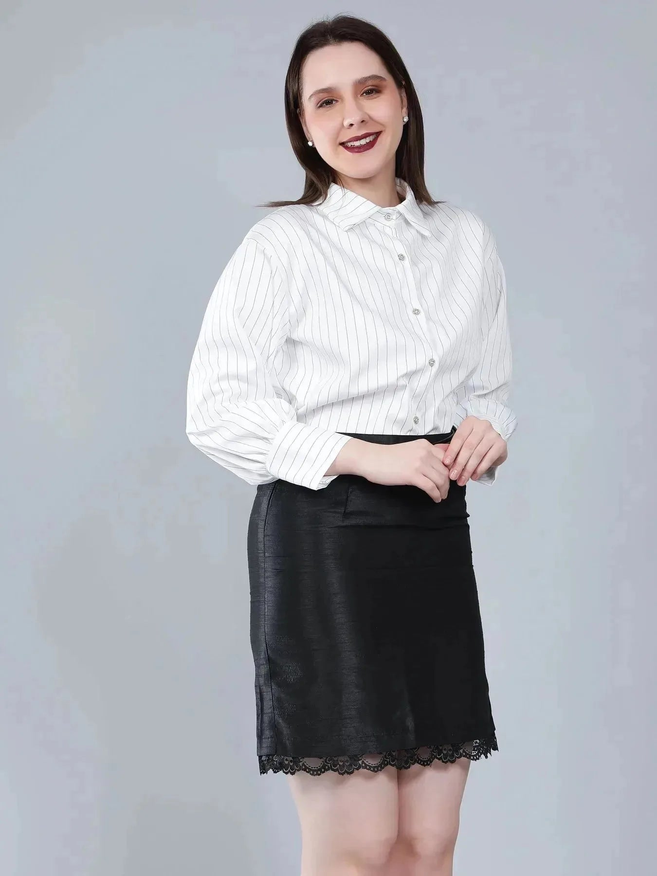 Pin Stripe Formal Shirt