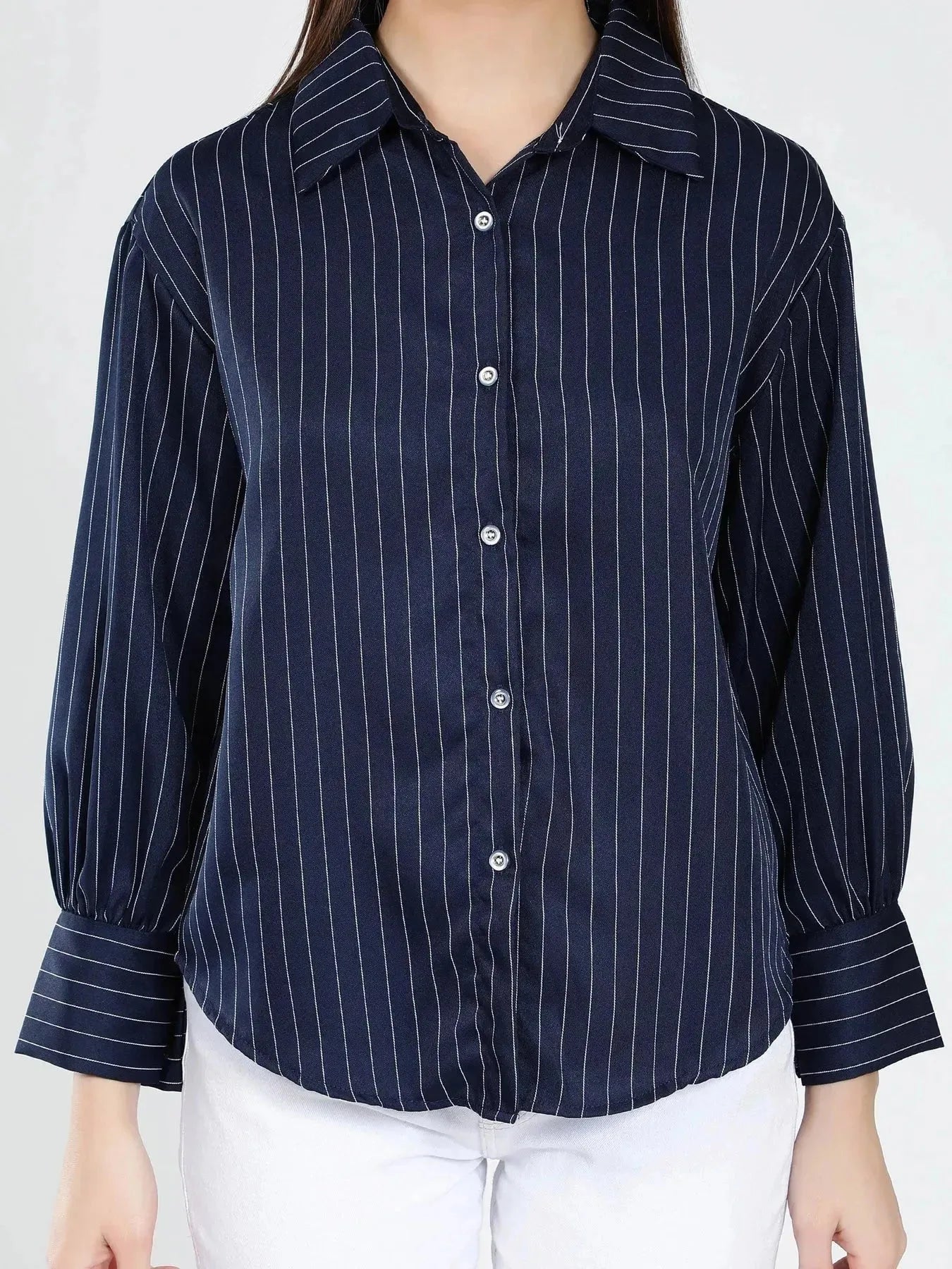 Pin Stripe Formal Shirt