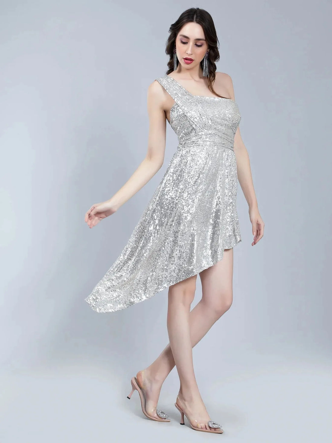 Sequined Cocktail Dress
