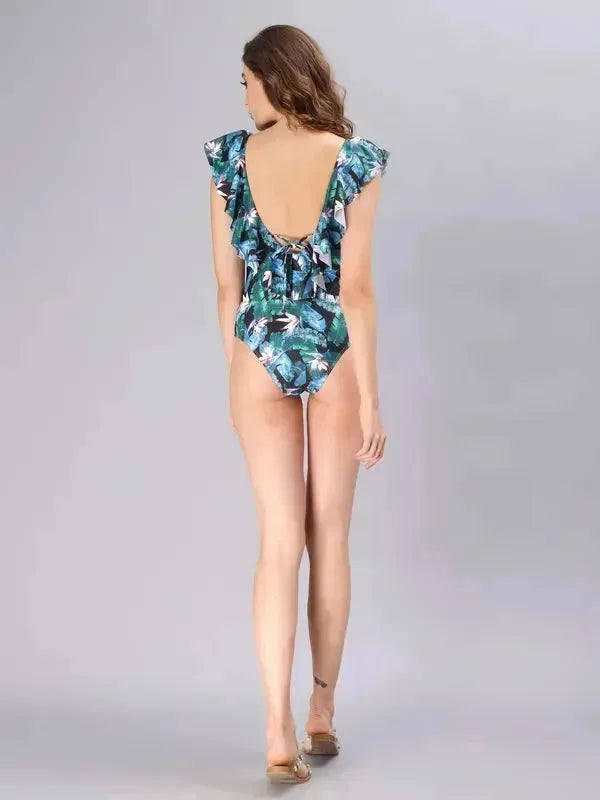 Tropical Print Monokini