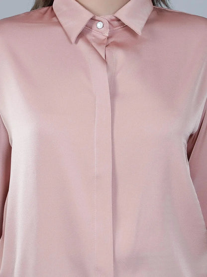 Glossy Satin Shirt